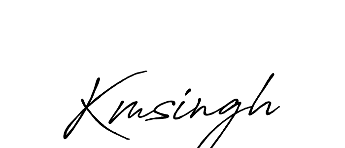 Make a beautiful signature design for name Kmsingh. Use this online signature maker to create a handwritten signature for free. Kmsingh signature style 7 images and pictures png