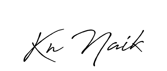 Similarly Antro_Vectra_Bolder is the best handwritten signature design. Signature creator online .You can use it as an online autograph creator for name Kn Naik. Kn Naik signature style 7 images and pictures png