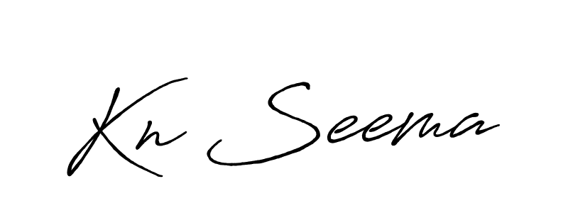 Make a beautiful signature design for name Kn Seema. Use this online signature maker to create a handwritten signature for free. Kn Seema signature style 7 images and pictures png