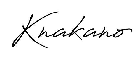 Personalize your online presence with Knakano signature rendered in elegant Antro_Vectra_Bolder font. Great for website footers and blogs. Knakano signature style 7 images and pictures png