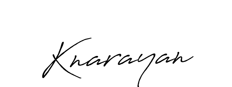 Knarayan stylish signature style. Best Handwritten Sign (Antro_Vectra_Bolder) for my name. Handwritten Signature Collection Ideas for my name Knarayan. Knarayan signature style 7 images and pictures png