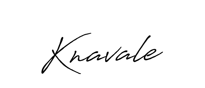 How to make Knavale name signature. Use Antro_Vectra_Bolder style for creating short signs online. This is the latest handwritten sign. Knavale signature style 7 images and pictures png