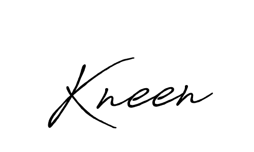 You should practise on your own different ways (Antro_Vectra_Bolder) to write your name (Kneen) in signature. don't let someone else do it for you. Kneen signature style 7 images and pictures png