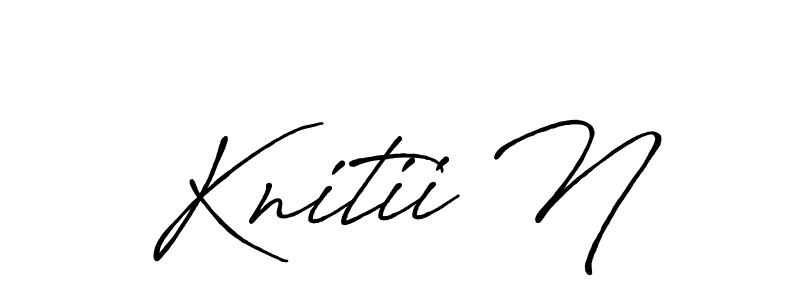 You can use this online signature creator to create a handwritten signature for the name Knitii N. This is the best online autograph maker. Knitii N signature style 7 images and pictures png