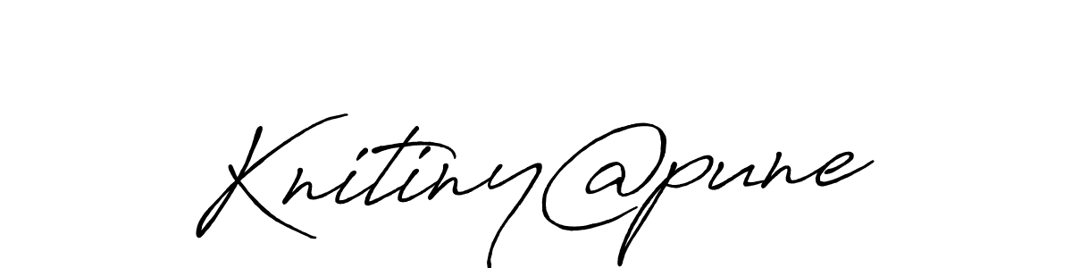 You should practise on your own different ways (Antro_Vectra_Bolder) to write your name (Knitiny@pune) in signature. don't let someone else do it for you. Knitiny@pune signature style 7 images and pictures png