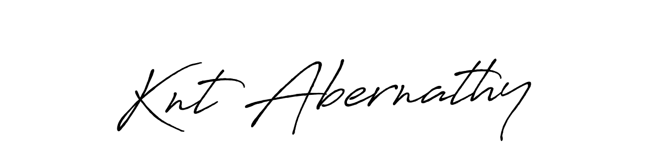 Also we have Knt Abernathy name is the best signature style. Create professional handwritten signature collection using Antro_Vectra_Bolder autograph style. Knt Abernathy signature style 7 images and pictures png