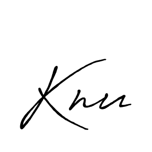 Once you've used our free online signature maker to create your best signature Antro_Vectra_Bolder style, it's time to enjoy all of the benefits that Knu name signing documents. Knu signature style 7 images and pictures png