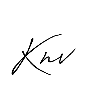 How to make Knv name signature. Use Antro_Vectra_Bolder style for creating short signs online. This is the latest handwritten sign. Knv signature style 7 images and pictures png