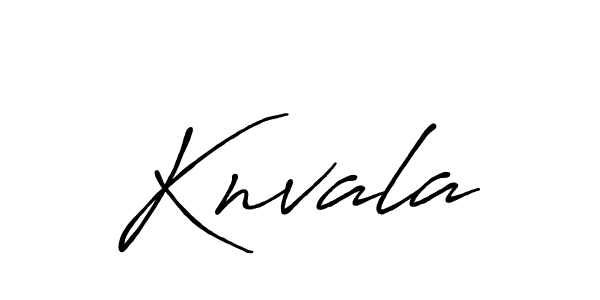 You should practise on your own different ways (Antro_Vectra_Bolder) to write your name (Knvala) in signature. don't let someone else do it for you. Knvala signature style 7 images and pictures png