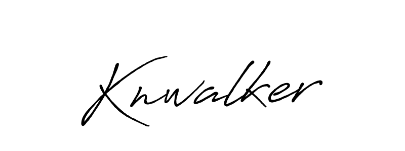 Similarly Antro_Vectra_Bolder is the best handwritten signature design. Signature creator online .You can use it as an online autograph creator for name Knwalker. Knwalker signature style 7 images and pictures png