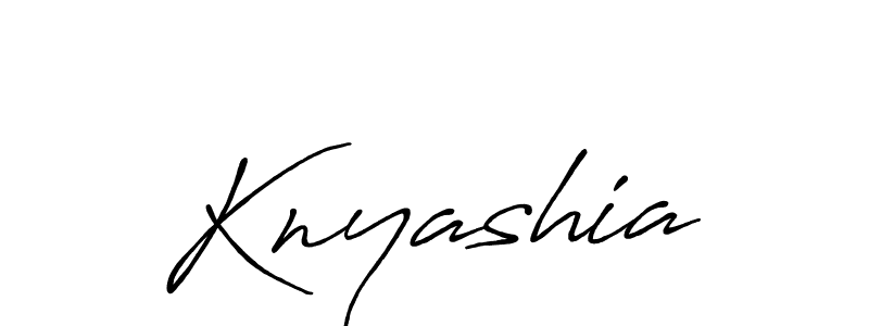 How to Draw Knyashia signature style? Antro_Vectra_Bolder is a latest design signature styles for name Knyashia. Knyashia signature style 7 images and pictures png