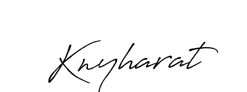 Make a short Knyharat signature style. Manage your documents anywhere anytime using Antro_Vectra_Bolder. Create and add eSignatures, submit forms, share and send files easily. Knyharat signature style 7 images and pictures png