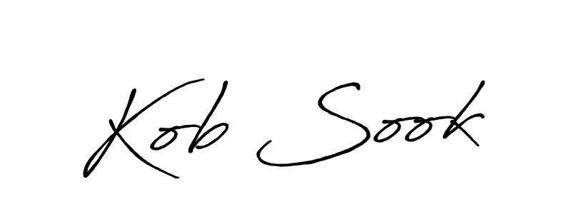 How to Draw Kob Sook signature style? Antro_Vectra_Bolder is a latest design signature styles for name Kob Sook. Kob Sook signature style 7 images and pictures png