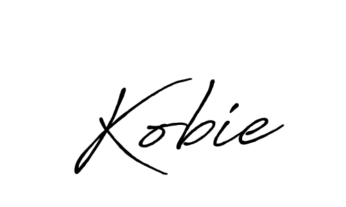The best way (Antro_Vectra_Bolder) to make a short signature is to pick only two or three words in your name. The name Kobie include a total of six letters. For converting this name. Kobie signature style 7 images and pictures png