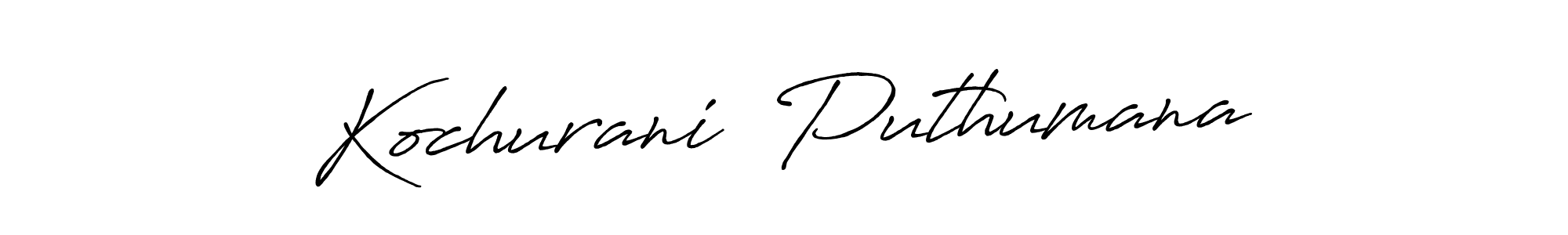 Make a beautiful signature design for name Kochurani  Puthumana. Use this online signature maker to create a handwritten signature for free. Kochurani  Puthumana signature style 7 images and pictures png