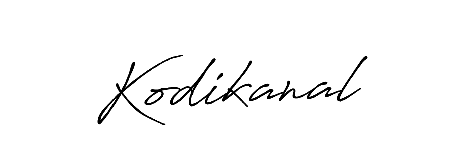 How to make Kodikanal signature? Antro_Vectra_Bolder is a professional autograph style. Create handwritten signature for Kodikanal name. Kodikanal signature style 7 images and pictures png