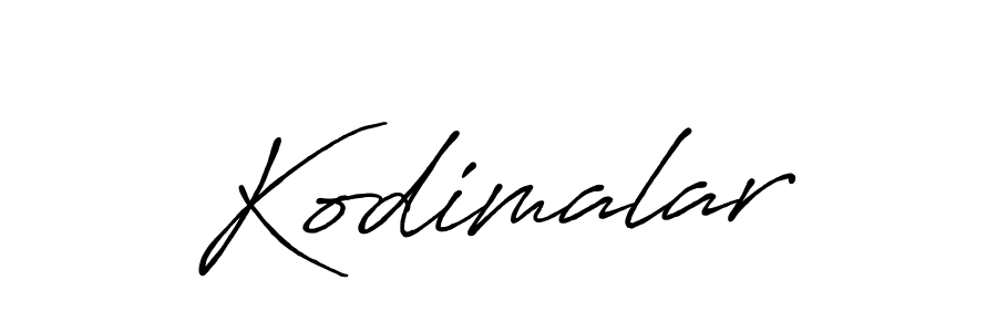 Make a short Kodimalar signature style. Manage your documents anywhere anytime using Antro_Vectra_Bolder. Create and add eSignatures, submit forms, share and send files easily. Kodimalar signature style 7 images and pictures png