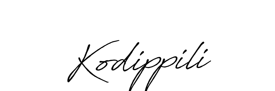 You should practise on your own different ways (Antro_Vectra_Bolder) to write your name (Kodippili) in signature. don't let someone else do it for you. Kodippili signature style 7 images and pictures png