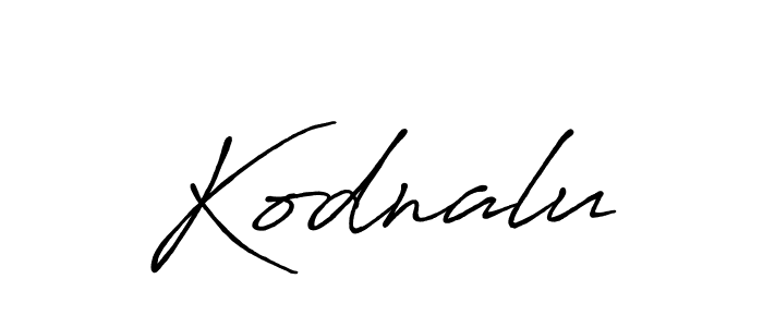 It looks lik you need a new signature style for name Kodnalu. Design unique handwritten (Antro_Vectra_Bolder) signature with our free signature maker in just a few clicks. Kodnalu signature style 7 images and pictures png