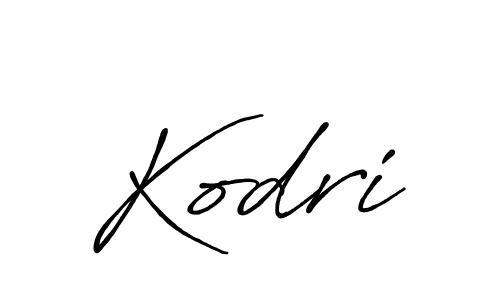 It looks lik you need a new signature style for name Kodri. Design unique handwritten (Antro_Vectra_Bolder) signature with our free signature maker in just a few clicks. Kodri signature style 7 images and pictures png