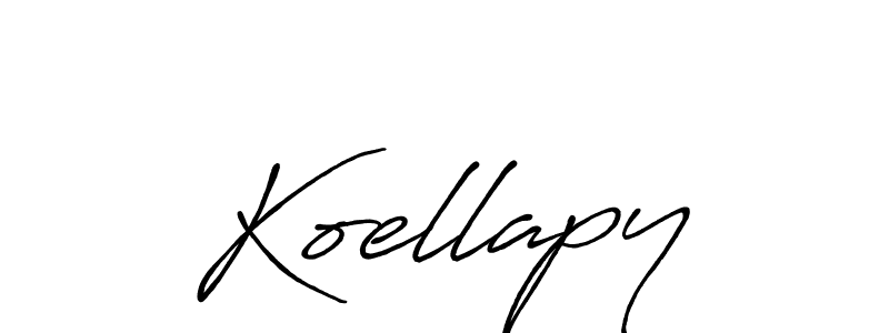 if you are searching for the best signature style for your name Koellapy. so please give up your signature search. here we have designed multiple signature styles  using Antro_Vectra_Bolder. Koellapy signature style 7 images and pictures png