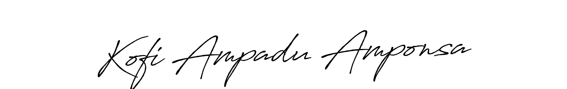 Once you've used our free online signature maker to create your best signature Antro_Vectra_Bolder style, it's time to enjoy all of the benefits that Kofi Ampadu Amponsa name signing documents. Kofi Ampadu Amponsa signature style 7 images and pictures png