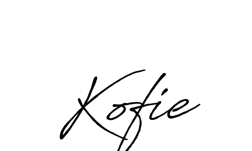 This is the best signature style for the Kofie name. Also you like these signature font (Antro_Vectra_Bolder). Mix name signature. Kofie signature style 7 images and pictures png