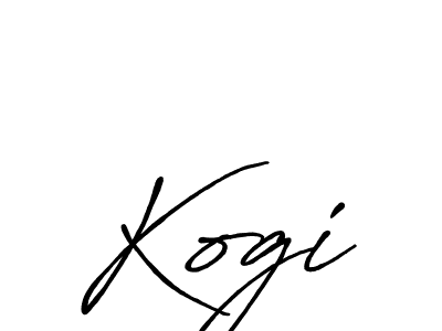 Similarly Antro_Vectra_Bolder is the best handwritten signature design. Signature creator online .You can use it as an online autograph creator for name Kogi. Kogi signature style 7 images and pictures png