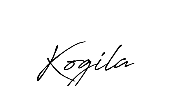 if you are searching for the best signature style for your name Kogila. so please give up your signature search. here we have designed multiple signature styles  using Antro_Vectra_Bolder. Kogila signature style 7 images and pictures png