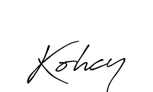 How to Draw Kohcy signature style? Antro_Vectra_Bolder is a latest design signature styles for name Kohcy. Kohcy signature style 7 images and pictures png