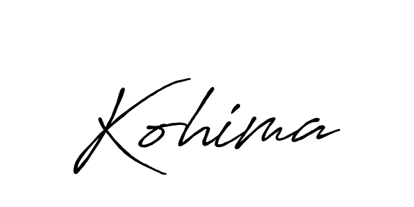 Best and Professional Signature Style for Kohima. Antro_Vectra_Bolder Best Signature Style Collection. Kohima signature style 7 images and pictures png