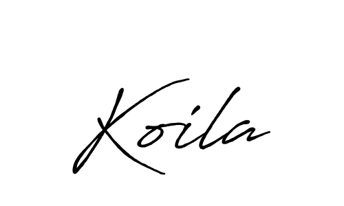 This is the best signature style for the Koila name. Also you like these signature font (Antro_Vectra_Bolder). Mix name signature. Koila signature style 7 images and pictures png