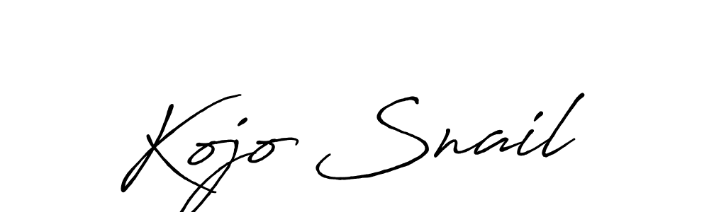 You should practise on your own different ways (Antro_Vectra_Bolder) to write your name (Kojo Snail) in signature. don't let someone else do it for you. Kojo Snail signature style 7 images and pictures png