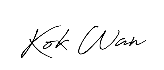 Here are the top 10 professional signature styles for the name Kok Wan. These are the best autograph styles you can use for your name. Kok Wan signature style 7 images and pictures png