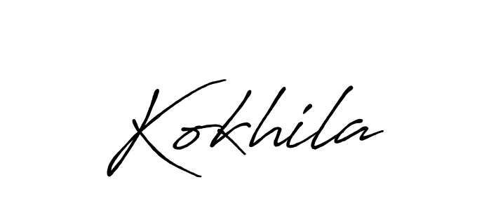 It looks lik you need a new signature style for name Kokhila. Design unique handwritten (Antro_Vectra_Bolder) signature with our free signature maker in just a few clicks. Kokhila signature style 7 images and pictures png