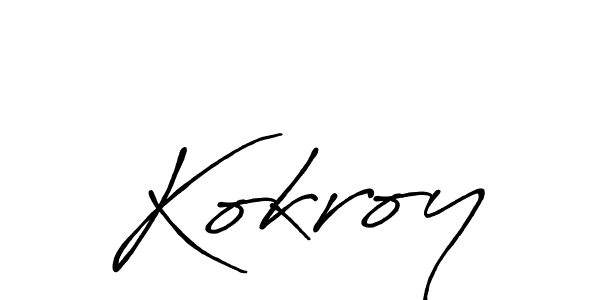 Make a short Kokroy signature style. Manage your documents anywhere anytime using Antro_Vectra_Bolder. Create and add eSignatures, submit forms, share and send files easily. Kokroy signature style 7 images and pictures png