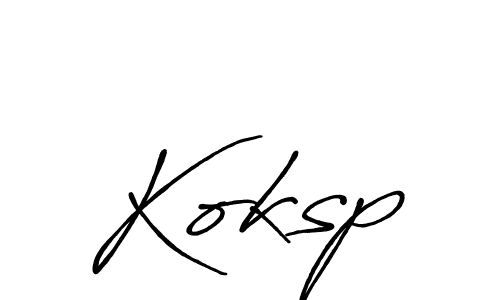 Similarly Antro_Vectra_Bolder is the best handwritten signature design. Signature creator online .You can use it as an online autograph creator for name Koksp. Koksp signature style 7 images and pictures png