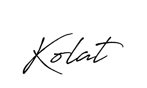 if you are searching for the best signature style for your name Kolat. so please give up your signature search. here we have designed multiple signature styles  using Antro_Vectra_Bolder. Kolat signature style 7 images and pictures png