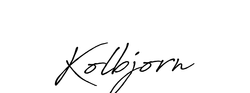 How to make Kolbjorn name signature. Use Antro_Vectra_Bolder style for creating short signs online. This is the latest handwritten sign. Kolbjorn signature style 7 images and pictures png