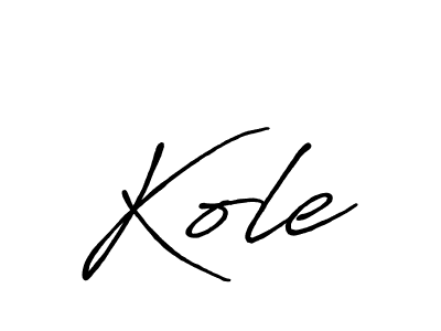 if you are searching for the best signature style for your name Kole. so please give up your signature search. here we have designed multiple signature styles  using Antro_Vectra_Bolder. Kole signature style 7 images and pictures png