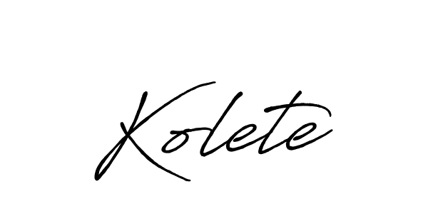 Best and Professional Signature Style for Kolete. Antro_Vectra_Bolder Best Signature Style Collection. Kolete signature style 7 images and pictures png