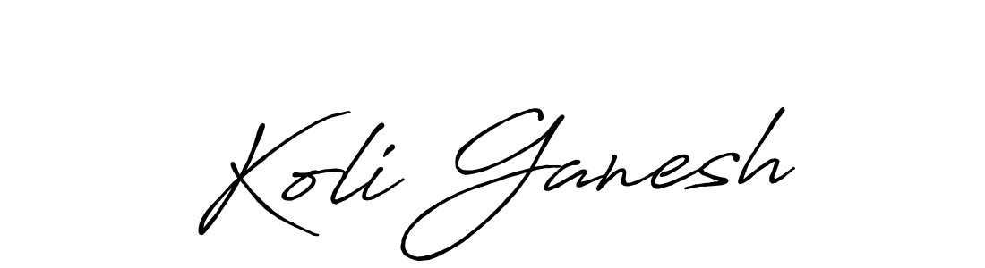 if you are searching for the best signature style for your name Koli Ganesh. so please give up your signature search. here we have designed multiple signature styles  using Antro_Vectra_Bolder. Koli Ganesh signature style 7 images and pictures png