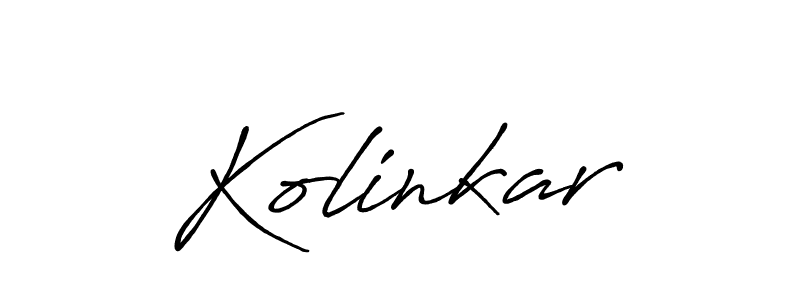 The best way (Antro_Vectra_Bolder) to make a short signature is to pick only two or three words in your name. The name Kolinkar include a total of six letters. For converting this name. Kolinkar signature style 7 images and pictures png