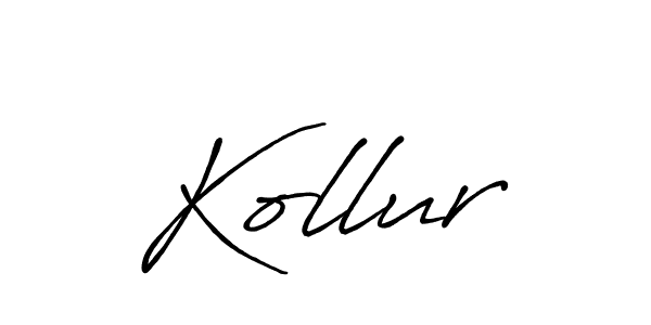 Also we have Kollur name is the best signature style. Create professional handwritten signature collection using Antro_Vectra_Bolder autograph style. Kollur signature style 7 images and pictures png