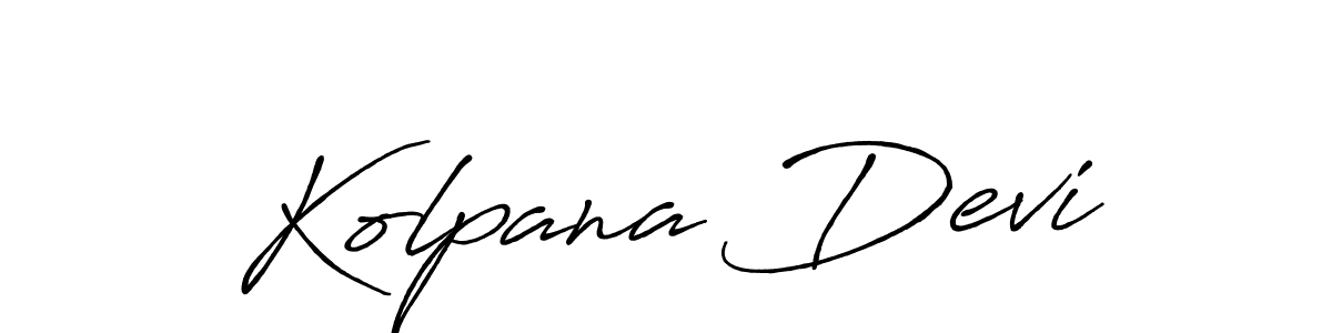 Make a beautiful signature design for name Kolpana Devi. Use this online signature maker to create a handwritten signature for free. Kolpana Devi signature style 7 images and pictures png