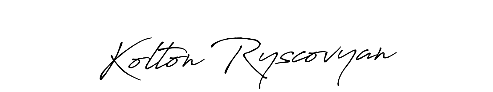 Here are the top 10 professional signature styles for the name Kolton Ryscovyan. These are the best autograph styles you can use for your name. Kolton Ryscovyan signature style 7 images and pictures png