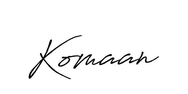 How to Draw Komaan signature style? Antro_Vectra_Bolder is a latest design signature styles for name Komaan. Komaan signature style 7 images and pictures png