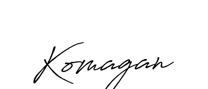 Best and Professional Signature Style for Komagan. Antro_Vectra_Bolder Best Signature Style Collection. Komagan signature style 7 images and pictures png