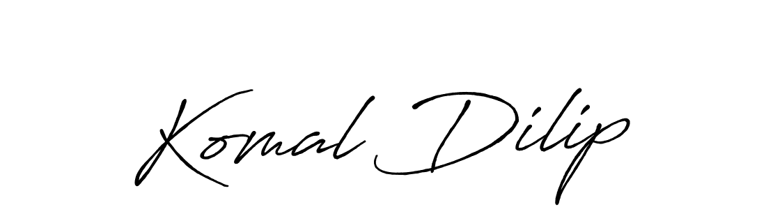 if you are searching for the best signature style for your name Komal Dilip. so please give up your signature search. here we have designed multiple signature styles  using Antro_Vectra_Bolder. Komal Dilip signature style 7 images and pictures png