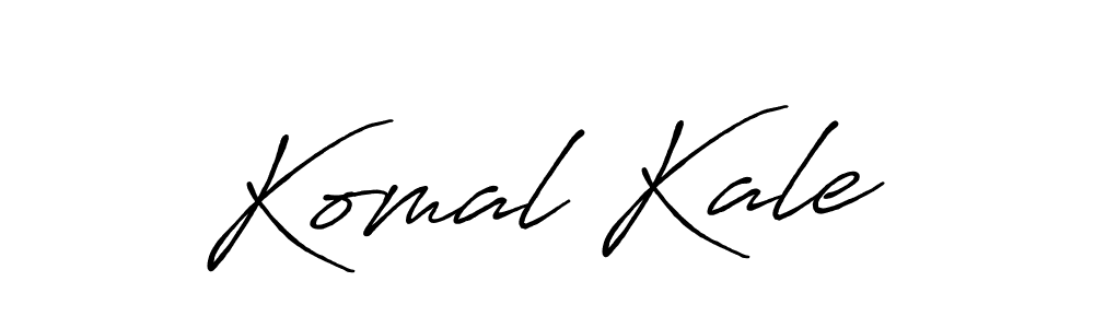 Use a signature maker to create a handwritten signature online. With this signature software, you can design (Antro_Vectra_Bolder) your own signature for name Komal Kale. Komal Kale signature style 7 images and pictures png